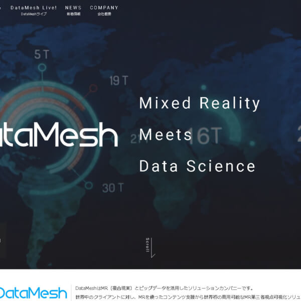 DataMesh株式会社 コーポレートサイト